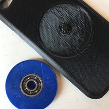 iphone giratório caso gadget fidget spinner brinquedo de telefone do 3d print model - Mito3D