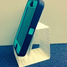 Iphone ficar pé gadget robbinsvillehighschool Móvel phone 3d print model - Mito3D