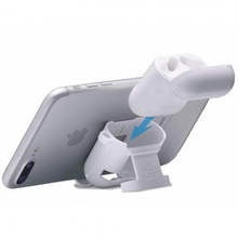 supporto iphone gadget airpods il 3d print model - Mito3D