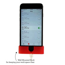 iphone 6 6+ mur de quai gadget 3d print model - Mito3D