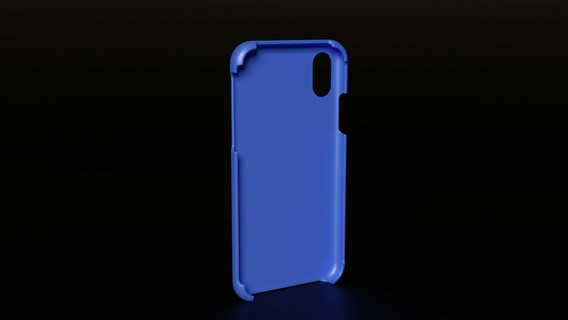 Iphone caso bainha gadget phone inteligente Concha Parachoque 3d print model - Mito3D