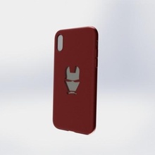 iphone x iron man caso gadget apple telefono stark tony l'amore è 300 spiderman finale di partita ironman la marvel 3d print model - Mito3D