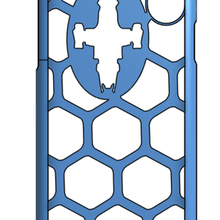 iphone xs case phone firefly serenity 10 x tpu pla hexagon 3d print model - Mito3D