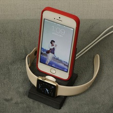 iphoneapplewatch stand gadget 3d print model - Mito3D