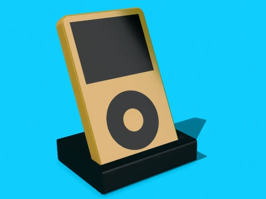 ipod klasik 7th nesil temel 3d print model - Mito3D