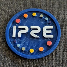 ipre coin - adventure zone balance art coins badges taz 3d print model - Mito3D