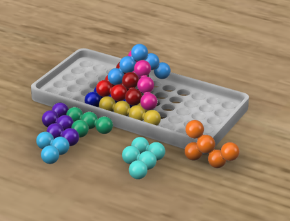 iq bulmaca oyunlar Sanat matematik 3d print model - Mito3D