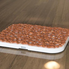 iq fio Voronoi gadget phone qi carga Smartphone 3d print model - Mito3D
