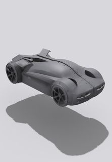 iridium - hot wheels vehicle car toy 3d print model - Mito3D