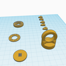 íris anel joalheria 3d print model - Mito3D