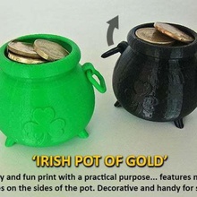 irish pot gold home containers unique traditional tradition st patricks day seasonal season screws saint rings ring patrick party parts nuts novelty moving money model jewelery jar ireland holiday holder heritage handles gift fun festive display designer decoration decor container coins coin chains chain celebration bracelets bolts 3d print model - Mito3D