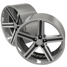 ironico barcollato 24 chevy ruote cerchi pneumatici scala modello 1 25 18 12 10 3d print model - Mito3D
