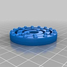 ferro atomo personalizzato fisica astronomia 3d print model - Mito3D