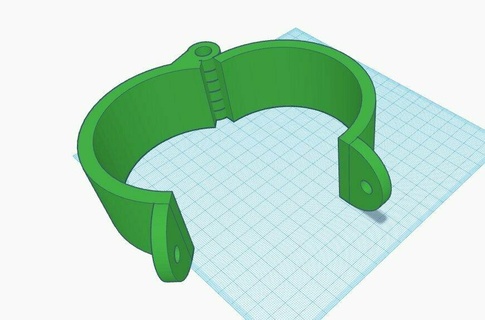 ferro collare 32 cm 10 interno diametro vari miscellanea Non categorizzato 3d print model - Mito3D