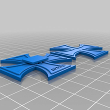 hierro cruzar disfraz 3d print model - Mito3D