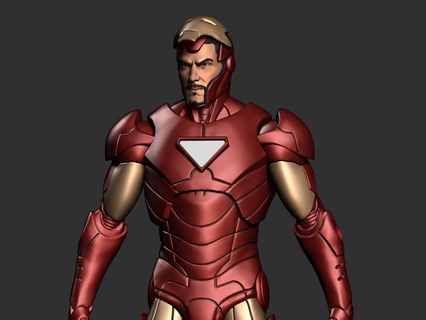 hierro extremis 1 6 escala hombre maravilla vengadores homem ferro dc batman capitán America 3d print model - Mito3D