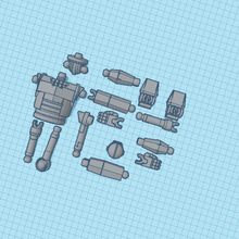 ferro giant action figure gadget 3d print model - Mito3D