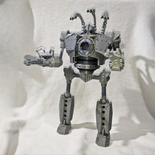 iron giant attack mode irongiant gigantediron robot extraterrestrial 3d print model - Mito3D