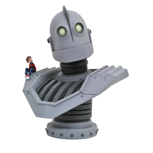 fer géant buste irongeant gros dessin animé Hogarth énorme massif film robot ted Hughes porte clés action figure 3d print model - Mito3D