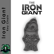 hierro gigante llave cadena 3d print model - Mito3D