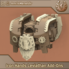 iron hands leviathan dreadnought legion add-ons 3d print model - Mito3D