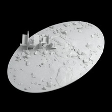 ferro cavaliere - fango roccia di base gioco 3d print model - Mito3D