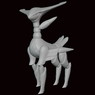 ferro folhas Pokémon figura arte estátua videogame videogames miniatura escultura Admirador estatueta legendas arceus virizion go escarlate tolet paladino 3d print model - Mito3D