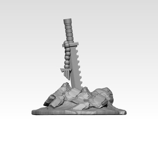 ferro legionari tomba pennarello Tedesco acciaio legione meccanizzato fanteria guardia 3d print model - Mito3D