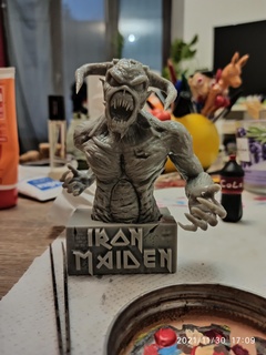 iron maiden eddie eddy legacy beast tour 2019 concert mascot hard rock design music 3d print model - Mito3D
