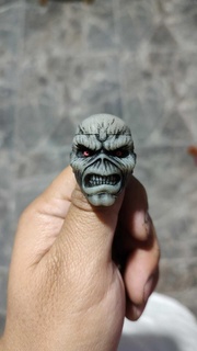 iron maiden ring 3d print model - Mito3D