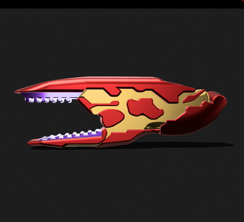 iron man's weapon infinity war 3d print model - Mito3D
