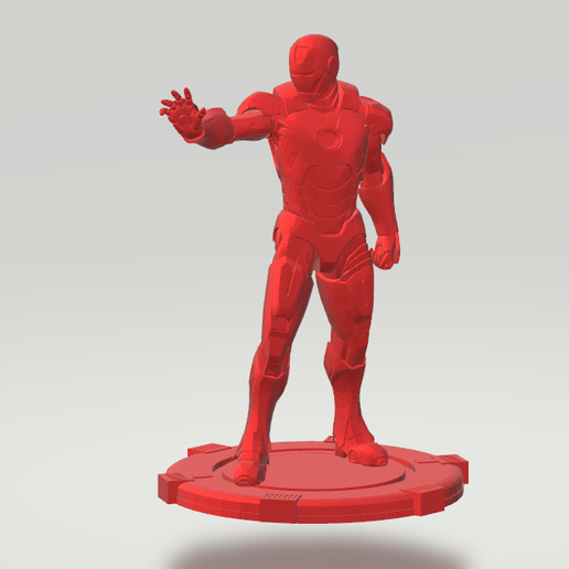 iron man marvel ironman tony stark endgame infinity war figure 3D print model - Mito3D