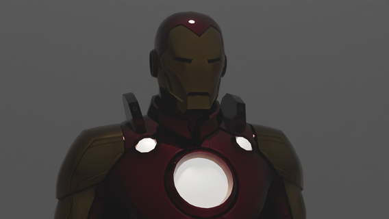 iron man iron man  3d print model - Mito3D