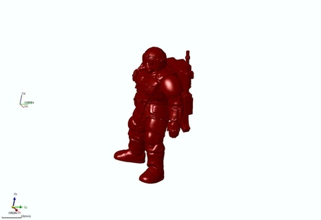 ferro uomo 3d print model - Mito3D