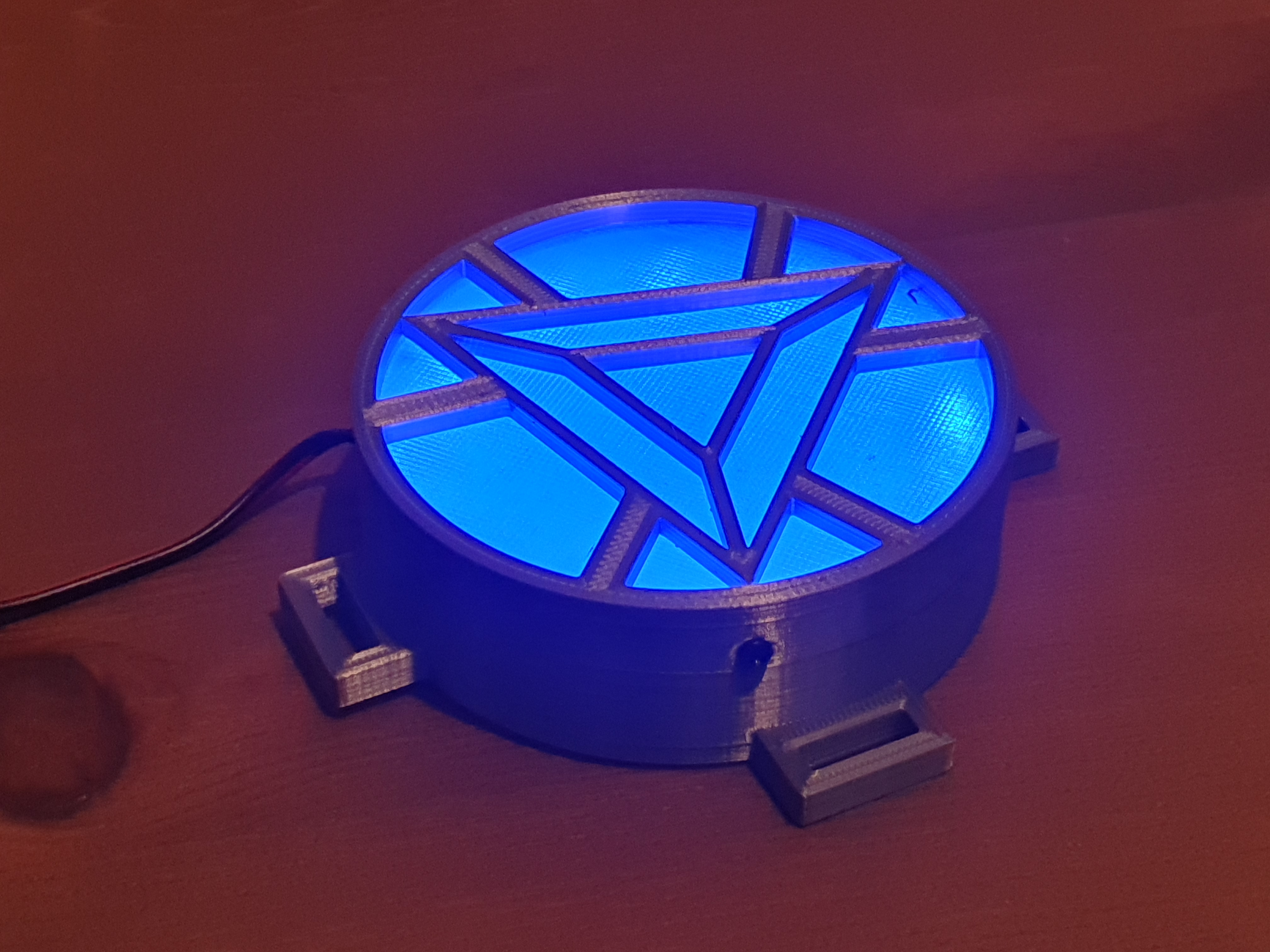 ferro homem arco reator gadget 3D print model - Mito3D