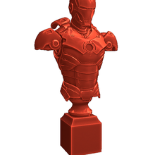 iron man bust hq 3d print ironman 3dprinting 3dprinter superhero superheromodel marvel fornite 3d print model - Mito3D