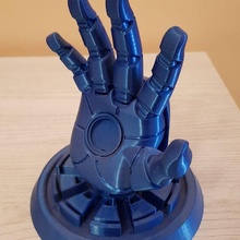 Eisen Handschuh Ring Telefon Halter Unterstützung Ironman Tony Stark Wunder Helden Superhelden 3d print model - Mito3D