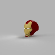 iron man casco gioco la marvel il ferro supereroi gli eroi 3d print model - Mito3D