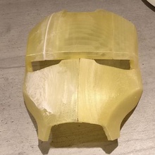iron man casco in faccia vari 3d print model - Mito3D