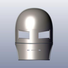 ferro uomo casco mark 1 arte ron marchio progetto 3d print model - Mito3D