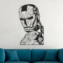 iron man lowpoly art 2d 3d print model - Mito3D