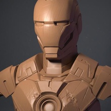 iron man mark3 art iron-man de marvel comice película la armadura juguete 3d print model - Mito3D