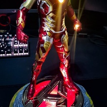 iron man mark43 figure base game scale lamp 1 6 tony stark marvel rock bust avengers mark 43 3d print model - Mito3D