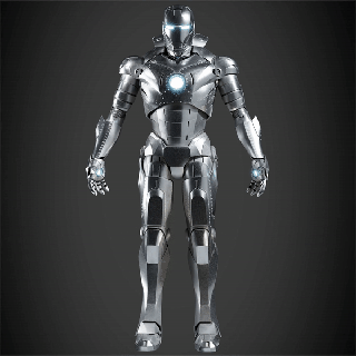 iron man mark 2 armor cosplay avengers helmet marvel stark cosplayer comics ironman character scan replica art sci-fi mark2 3d print model - Mito3D