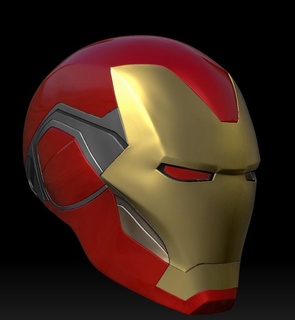 iron man mark 85 avengers endgame ron man ron man mark 85 helmet mark 85 helmet  3d print model - Mito3D