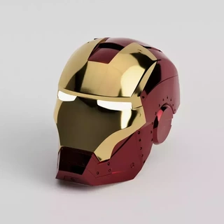 ferro uomo mk2 casco maschere maschera 3d print model - Mito3D