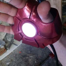 iron man mk6 mk 6 gant de la main repulsor mode le costume 3d print model - Mito3D