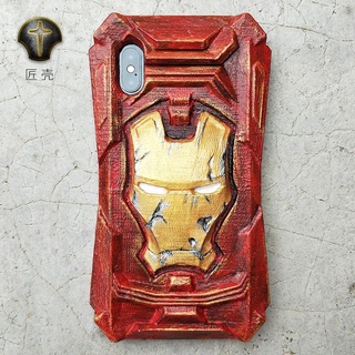 iron man phone cover iron man phonecase 14pro marvel toy mecha  3d print model - Mito3D
