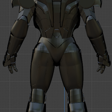 Demir adam takım elbise moda hayret Yenilmezler Kostüm oyunu bilim fi robot 3d print model - Mito3D