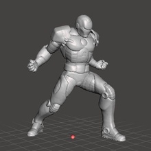 ferro homem unibeam miniatura modelo scifi jogos 3d print model - Mito3D